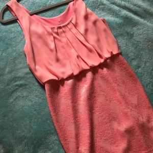 Gorgeous! Coral dress!